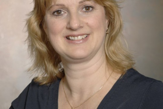 Person posing for camera