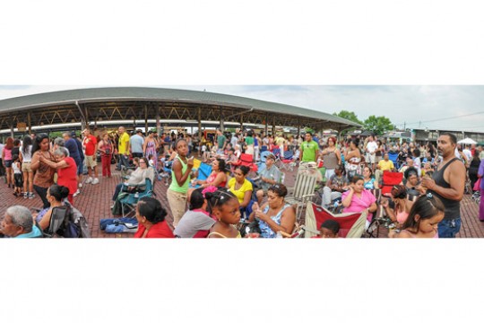 People gathered at event