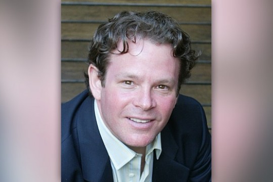 Professor posing for camera