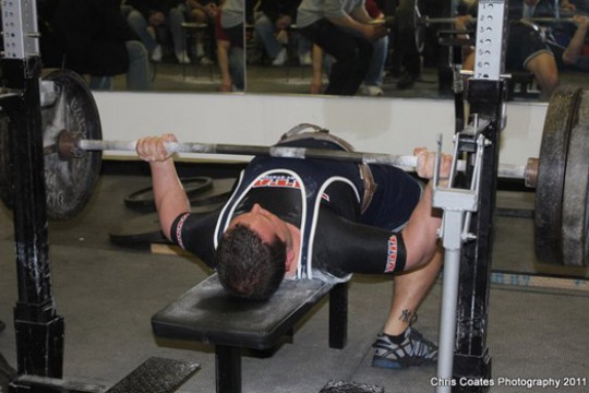 Person lifting weights