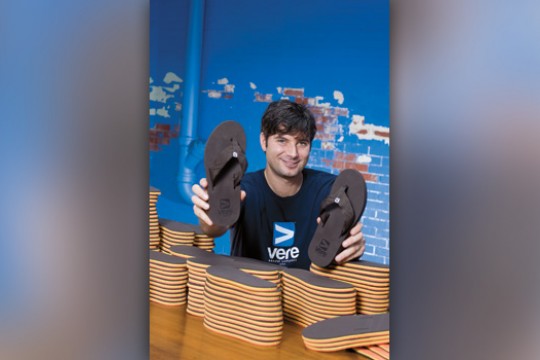 Person posing for camera