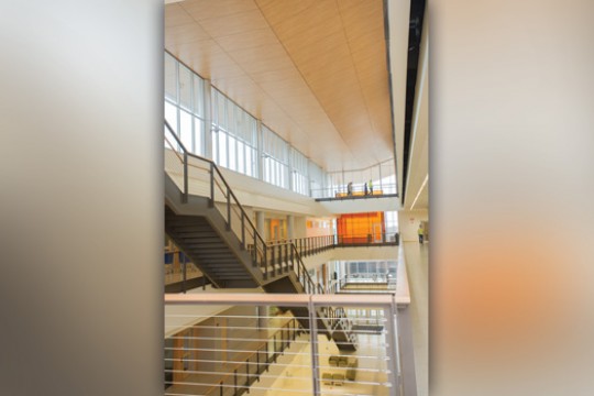 Picture of inside of class building