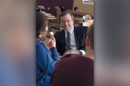 People sitting at table