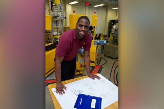 Person working in factory