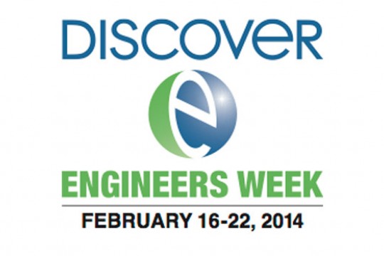 Logo for "Discover Engineers Week"