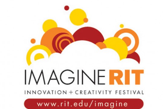Logo for "Imagine RIT: Innovation+ Creativity Festival"
