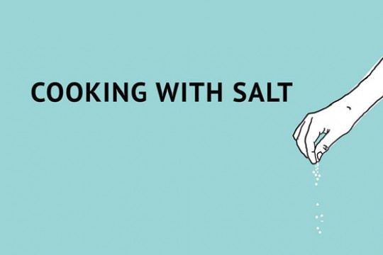Poster displaying Cooking with Salt