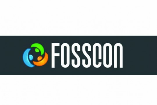 Logo for "Fosscon"
