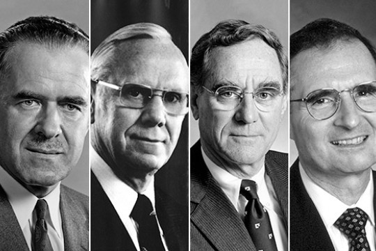 Portrait of Four RIT Presidents