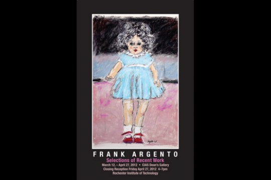 Poster for "Frank Argento: Selections of Recent Work"