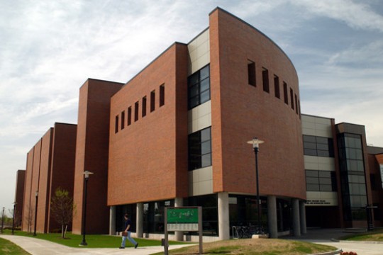 Picture of classroom building