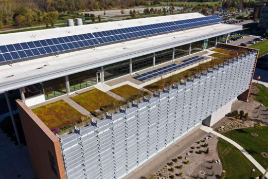 Picture of classroom building