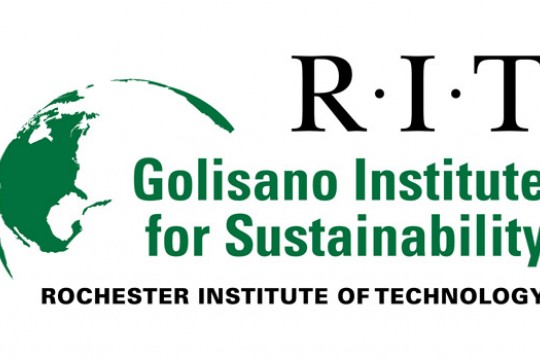 Logo for "RIT Golisano Institute for Sustainability"