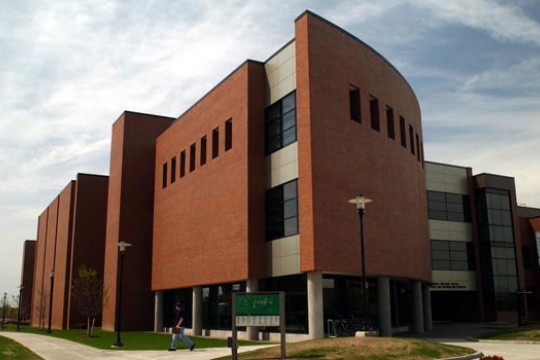 Picture of classroom building