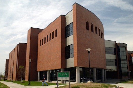 Picture of classroom building 