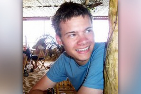 Student Posing for camera