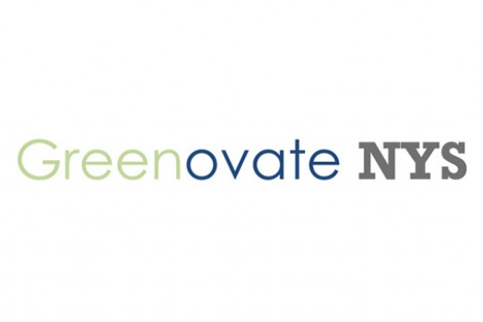 Logo for "Greenovate NYS"