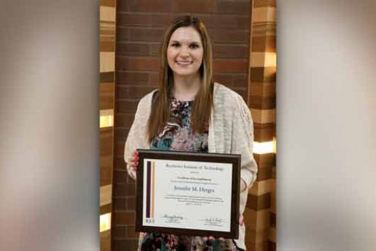 Person posing for camera