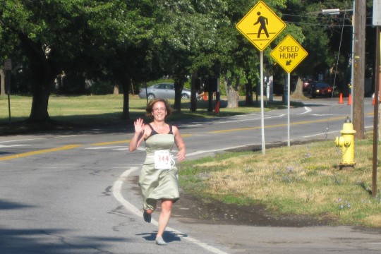 Picture of person running