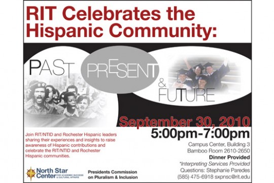 Poster for "Past Present and Future"