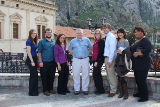 People gathered for picture