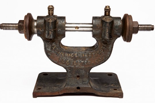 a grinding wheel arbor from the 1920s.