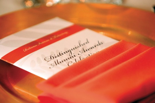 Picture of plate and packet