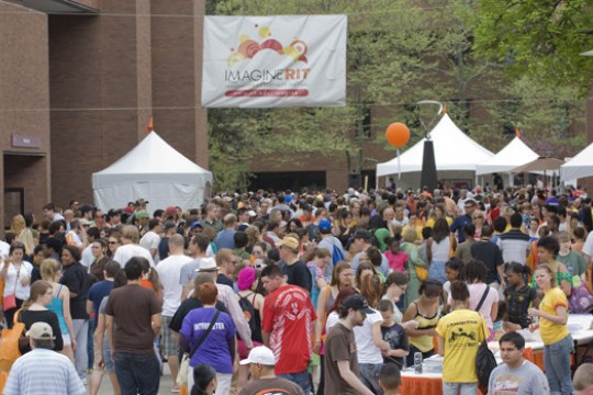 People gathered at event