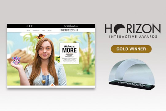 Poster for "Horizon Interactive awards: Gold Winner"