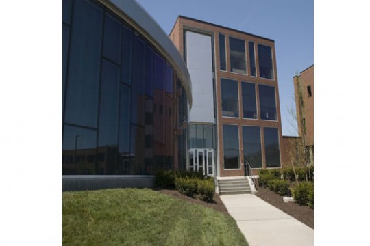 Picture of classroom building