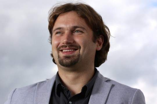 Person posing for camera