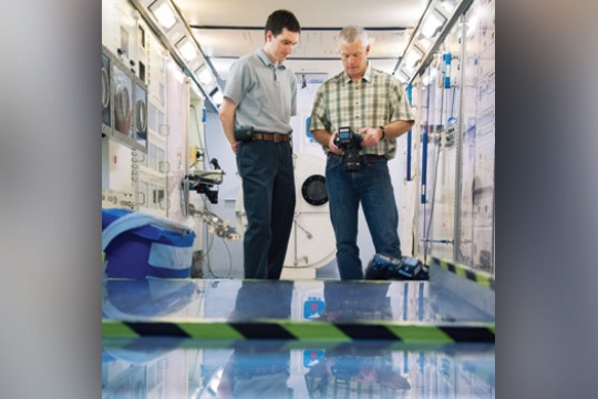 two people looking at camera.