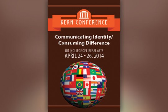 Poster for "Kern Conference: Communicating Identity/ Consuming Differences"