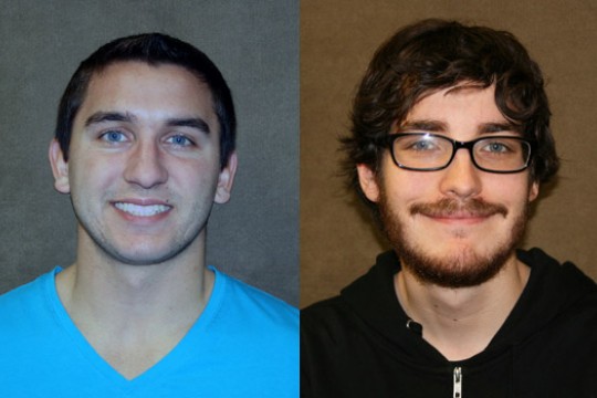 Two portraits of people 