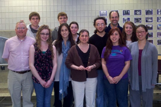 People gathered for picture