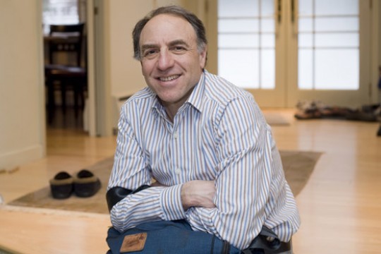 Professor posing for camera