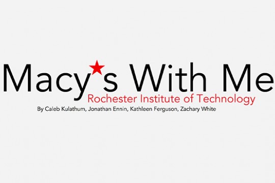 Poster for "RIT's Macy's With Me"