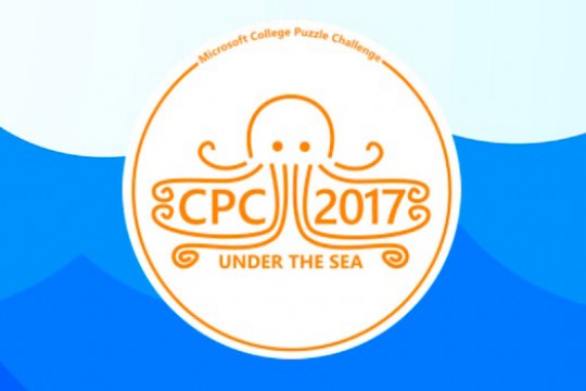 Poster for "Microsoft College Puzzle Challenge: Under the Sea 2017"