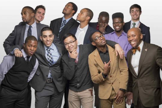 People gathered for picture