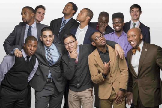 People gathered for picture 