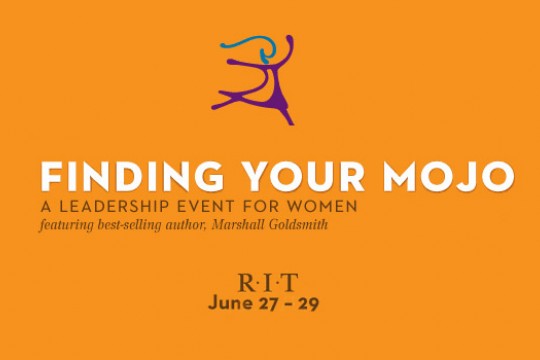 Logo for "Finding your mojo" event