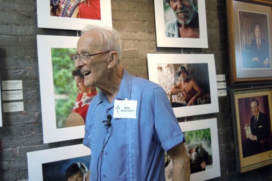 Person posing for camera