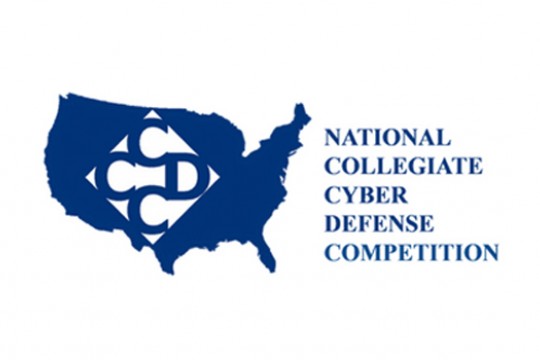 Logo for "National Collegiate Cyber Defense competition"