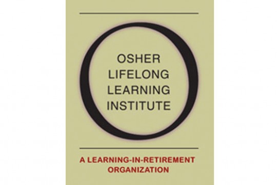 Logo for "Osher Lifelong Learning Institute"