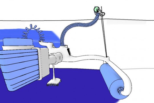 Picture of machine in animation