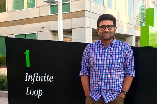 Person posing for camera