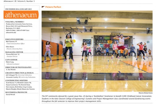 Poster of the "Athenaeum"