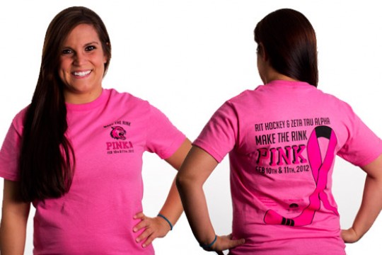 Person posing for camera with pink shirt