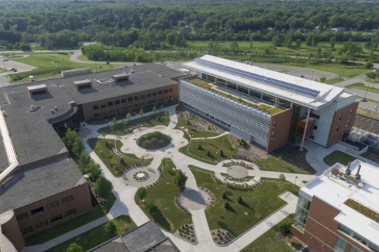 Picture of classroom buildings