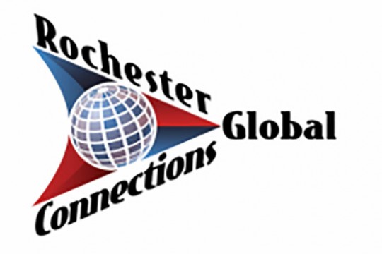 Rochester Global Connections logo.